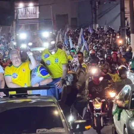 ALFREDO GASPAR ENCERRA CAMPANHA EM MACEIÓ E PROJETA VITÓRIA DE FLÁVIO BOLSONARO: ‘VAMOS VENCER’