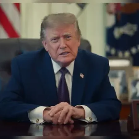 TRUMP CHAMA ELEIÇÃO NO BRASIL DE “DESGRAÇA” E DIZ QUE VAI FALAR COM LULA. VÍDEO