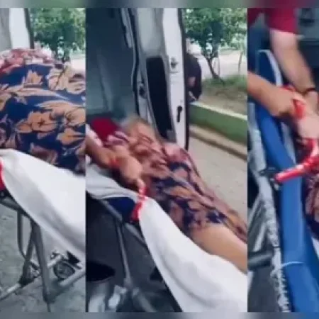 MACA DESPENCA E MULHER DE 88 ANOS CAI NO CHÃO DURANTE ATENDIMENTO