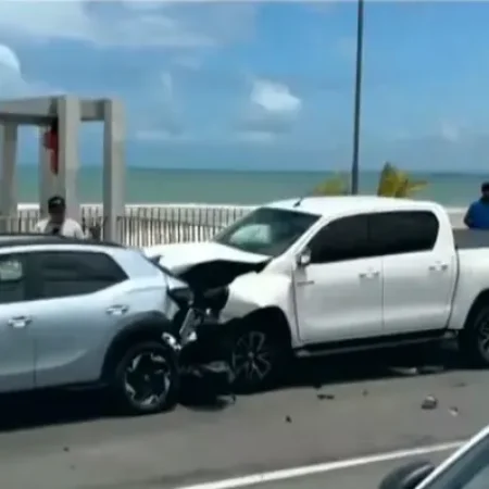 MOTORISTA BÊBADO QUE PROVOCOU ENGAVETAMENTO