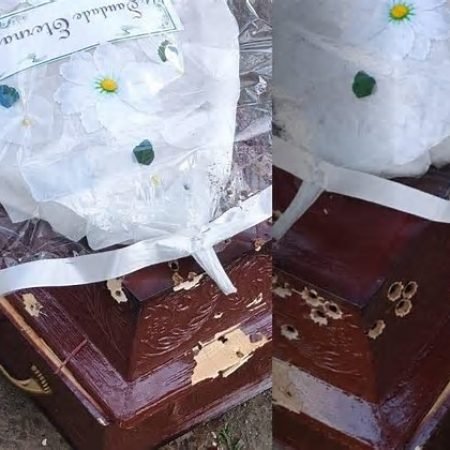 HOMENS ARMADOS INVADEM CEMITÉRIO E ATACAM CAIXÃO DE ADOLESCENTE A TIROS NA BAHIA