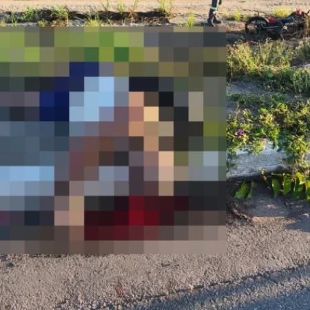 MOTOCICLISTA MORRE APÓS PERDER CONTROLE E CAIR DE VEÍCULO