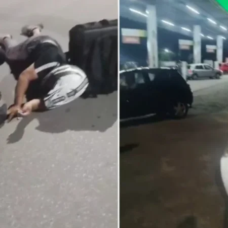 MOTOCICLISTA FICA FERIDO APÓS COLISÃO COM CARRO