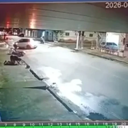 MOTORISTA FOGE APÓS PROVOCAR ACIDENTE COM MOTOCICLISTA