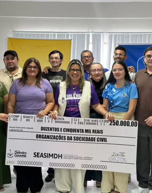 DEZ ENTIDADES DE DELMIRO GOUVEIA RECEBERAM RECURSOS DO FUNDO MUNICIPAL DOS DIREITOS DA CRIANÇA E DO ADOLESCENTE (FMDCA) DESTINADOS A AÇÕES VOLTADAS À INFÂNCIA E À ADOLESCÊNCIA